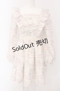 LIZ LISA / プリンセス柄ワンピース  アイボリー O-25-05-08-062-LO-OP-IG-OS