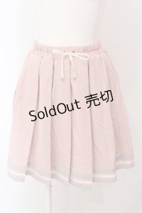 Secret Honey / ラインテープスカート 2 ピンク O-25-05-08-063-CA-SK-IG-OS