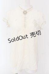 Secret Honey / ブラウス(アナと雪の女王 エルサのサプライズ アナver)  アイボリー O-25-05-08-064-CA-BL-IG-OS