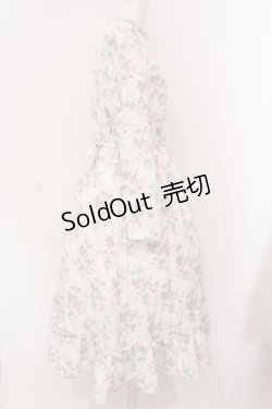 画像3: Kurumi Collaboration / KRハナジゴスリーブワンピース LL シロ O-25-05-08-007-LO-OP-OW-OS