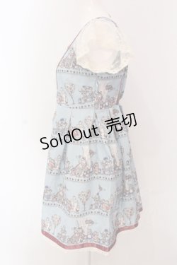 画像4: Secret Honey / レース切替ワンピース(アリスVer.)  サックス O-25-05-08-067-CA-SK-IG-ZY