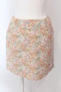 Maison de FLEUR / ジャガードスカート S ピンク O-25-05-08-071-LO-SK-IG-OS