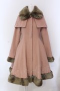 Mary Magdalene / アンゴラウールケープコート  ローズミルクティー O-25-05-08-008-CL-CO-IG-OS