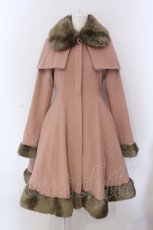 画像1: Mary Magdalene / アンゴラウールケープコート  ローズミルクティー O-25-05-08-008-CL-CO-IG-ZT-C051 (1)