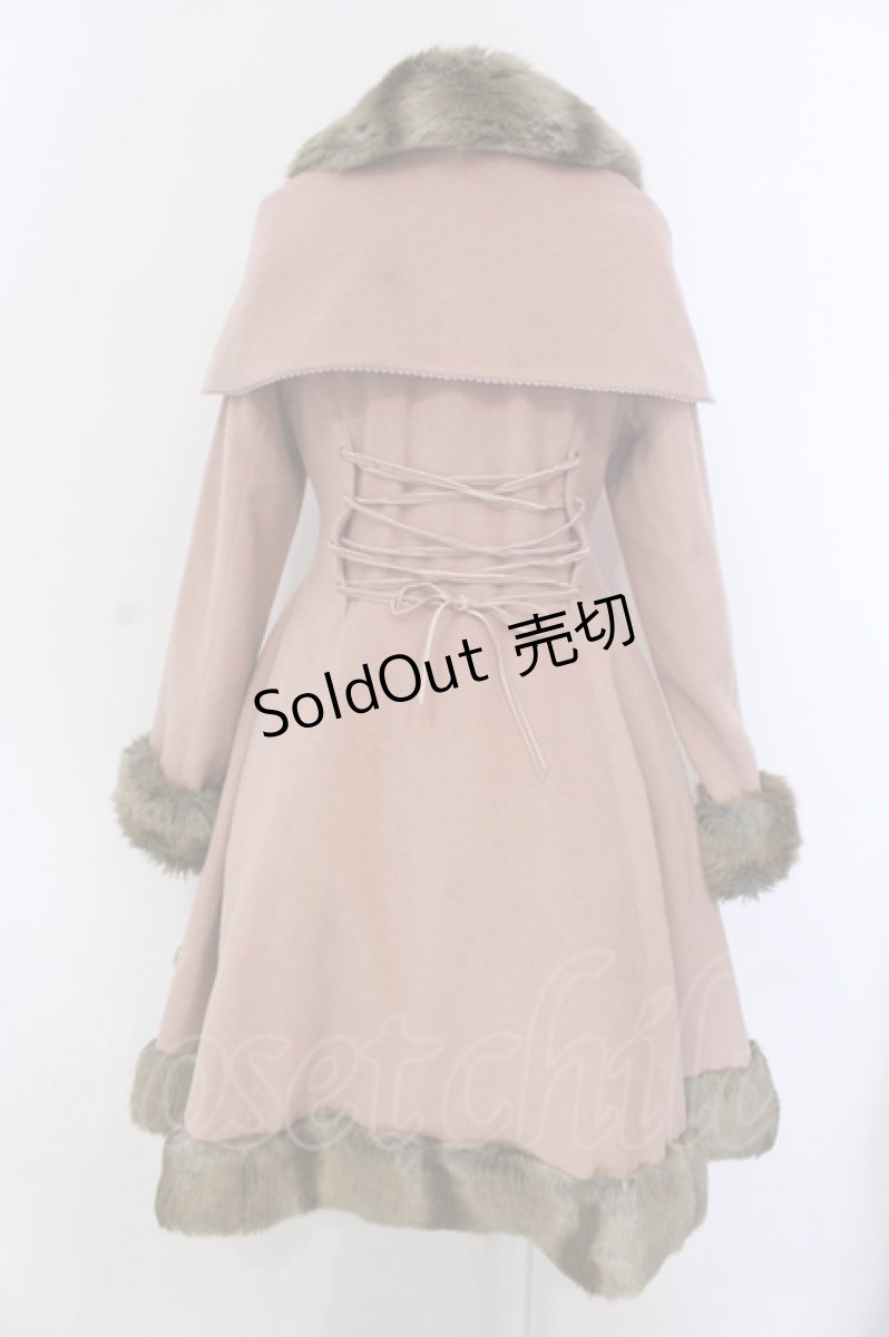 画像3: Mary Magdalene / アンゴラウールケープコート  ローズミルクティー O-25-05-08-008-CL-CO-IG-ZT-C051 (3)