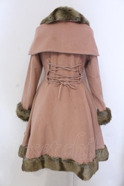 画像3: Mary Magdalene / アンゴラウールケープコート  ローズミルクティー O-25-05-08-008-CL-CO-IG-OS