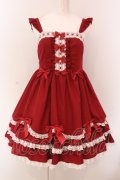 To Alice / ヴィンテージドールジャンパースカート  アカ O-25-05-08-009-LO-OP-IG-OS
