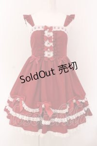To Alice / ヴィンテージドールジャンパースカート  アカ O-25-05-08-009-LO-OP-IG-OS