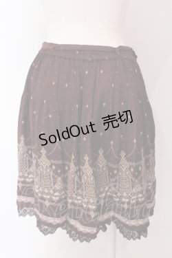 画像3: axes femme / イルミネーション柄スカート  ボルドー O-25-05-08-086-AX-SK-IG-OS