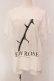 画像1: RNA / NEW ROSE TEE  ホワイト O-25-05-08-088-PU-TS-IG-OS (1)