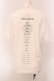 画像2: RNA / NEW ROSE TEE  ホワイト O-25-05-08-088-PU-TS-IG-OS (2)