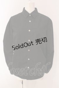 RNA / ステッチシャツ  ブラック O-25-05-08-090-PU-BL-IG-ZT400