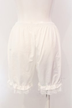 画像3: m petit by misako / AM3ブキモウドロワーズ L-LL シロ O-25-05-08-001-LO-PA-IG-OS