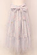 axes femme / ブルーミングサクラスカート F サックス O-25-05-08-096-AX-SK-OW-OS