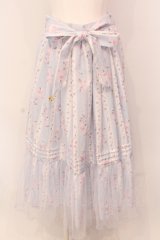 axes femme / ブルーミングサクラスカート F サックス O-25-05-08-096-AX-SK-OW-OS