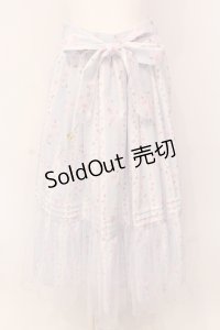 axes femme / ブルーミングサクラスカート F サックス O-25-05-08-096-AX-SK-OW-OS