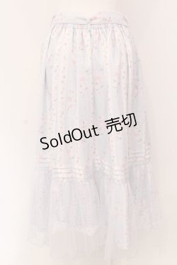 画像4: axes femme / ブルーミングサクラスカート F サックス O-25-05-08-096-AX-SK-OW-OS