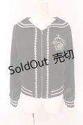 axes femme POETIQUE / 鳥かご刺しゅうセーラーブルゾン M クロ O-25-05-08-101-AX-TO-OW-OS