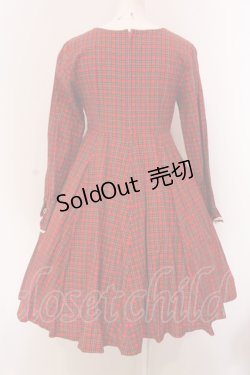 画像4: Emily Temple cute / さくらんぼレースタータンワンピース  アカ O-25-05-08-015-ET-OP-OW-OS