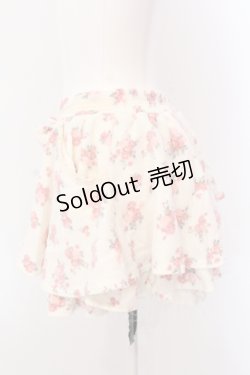 画像3: LIZ LISA / ローズ柄起毛パンツ  オフシロ×ピンク O-25-05-08-002-LO-PA-IG-OS