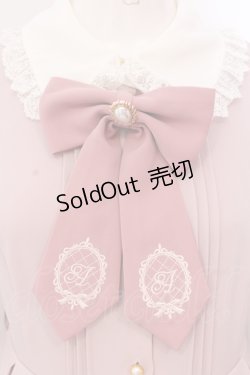 画像2: Amavel / Monogram Antique Ribbonワンピース F ピンク O-25-05-08-020-CA-OP-OW-OS