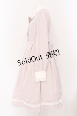 画像3: Amavel / Monogram Antique Ribbonワンピース F ピンク O-25-05-08-020-CA-OP-OW-OS
