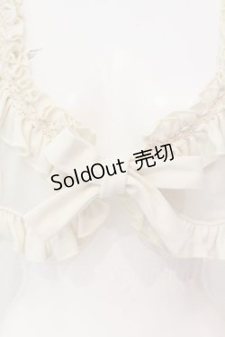 画像2: Mary Magdalene / フリルニットボレロ  アイボリー O-25-05-08-021-CL-TO-IG-OS