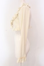 画像3: Mary Magdalene / フリルニットボレロ  アイボリー O-25-05-08-021-CL-TO-IG-OS (3)