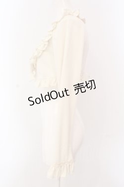 画像3: Mary Magdalene / フリルニットボレロ  アイボリー O-25-05-08-021-CL-TO-IG-OS