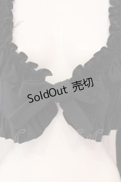 画像2: Mary Magdalene / フリルニットボレロ  クロ O-25-05-08-022-CL-TO-IG-OS