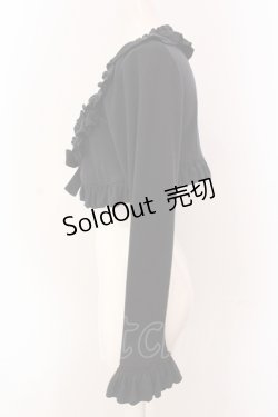 画像3: Mary Magdalene / フリルニットボレロ  クロ O-25-05-08-022-CL-TO-IG-OS