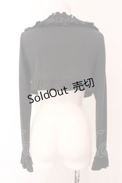 画像4: Mary Magdalene / フリルニットボレロ  クロ O-25-05-08-022-CL-TO-IG-OS