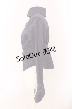 画像2: MIHO MATSUDA / 薔薇柄ブラウス  パープル O-25-05-08-023-GO-BL-OW-OS