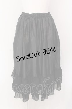 画像1: LIEF / インナースカート  クロ O-25-05-08-026-LO-SK-OW-ZY