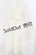 胡桃木（海外ロリィタ） / フレンチレトロワンピース M アイボリー O-25-05-10-004-LO-OP-IG-OS