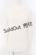 axes femme / モチーフレースインナー F アイボリー O-25-05-10-038-AX-TO-IG-OS