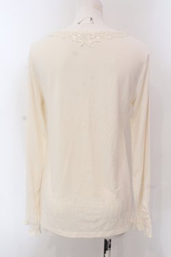 画像3: axes femme / モチーフレースインナー F アイボリー O-25-05-10-038-AX-TO-IG-OS