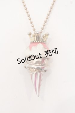 画像2: Q-pot. / ダブルアイスクリームネックレスセット  ピンク×ゴールド O-25-05-10-047-QP-AC-OW-OS