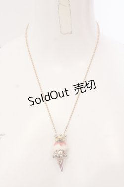 画像3: Q-pot. / ダブルアイスクリームネックレスセット  ピンク×ゴールド O-25-05-10-047-QP-AC-OW-OS