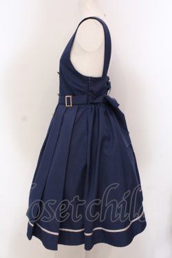 画像2: Amavel / Classic School サイドプリーツジャンパースカート  ブルー O-25-05-10-005-CA-SK-IG-OS