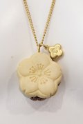 Q-pot. / サクラモナカコシアンネックレス  サクラモナカコシアン（ベージュ×ブラウン） O-25-05-10-051-QP-AC-OW-OS