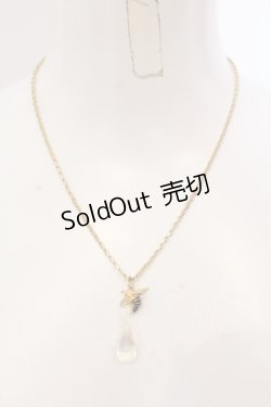 画像2: Q-pot. / ハチトミツネックレス  ゴールド O-25-05-10-052-QP-ZA-OW-OS
