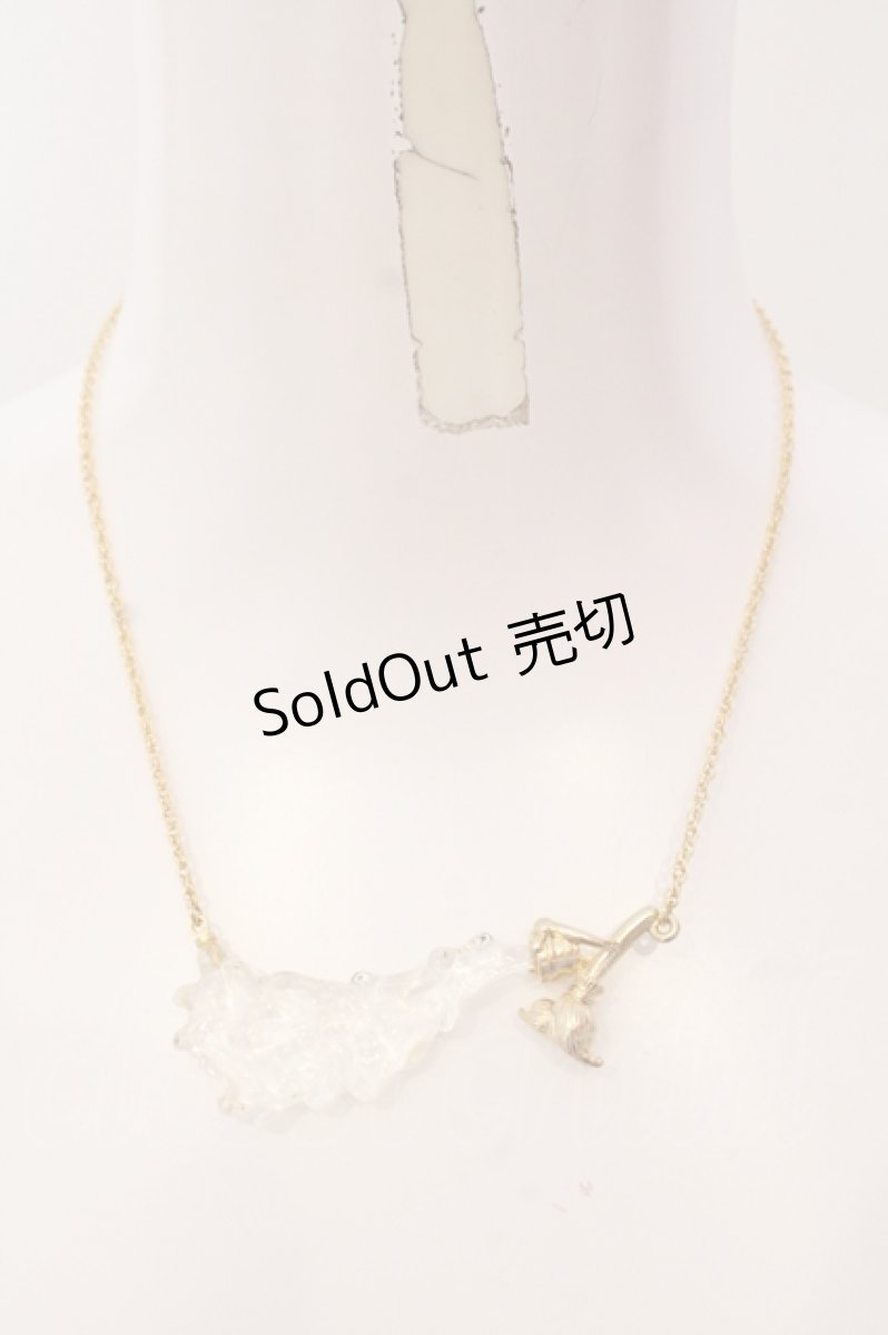 画像3: 【SALE】Q-pot. / ファンタジア/ブルームネックレス  クリア×ゴールド O-25-05-10-053-QP-ZA-OW-ZT445-F005 (3)