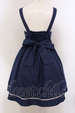 画像3: Amavel / Classic School サイドプリーツジャンパースカート  ブルー O-25-05-10-005-CA-SK-IG-OS