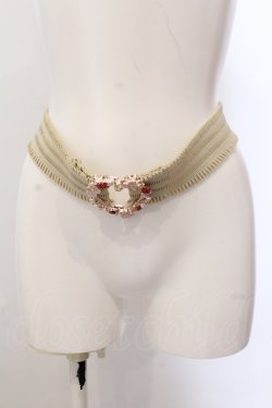 画像2: axes femme / フレッシュベリーゴムベルト  ゴールド O-25-05-10-055-AX-ZA-OW-OS