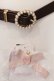 画像2: m petit by misako / AM*Sパールバックルベルト . ブラウン O-25-05-10-061-LO-ZA-IG-OS (2)