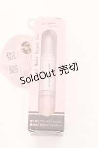 m petit by misako / アオキミサコメイクブラシ  ピンク O-25-05-10-063-LO-ZA-IG-OS