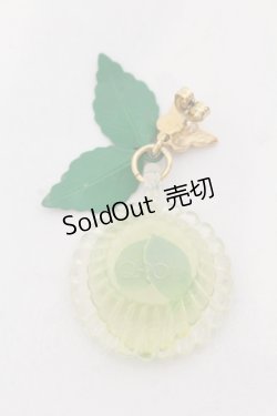 画像3: Q-pot. / ミントティーカップピアス  ミントティーグリーン O-25-05-10-067-QP-AC-OW-OS
