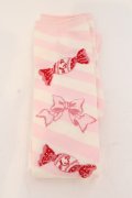 Angelic Pretty / キャンディボーダーオーバーニー 2007年  ピンク×シロ O-25-05-10-069-AP-ZA-IG-OS