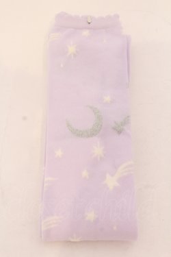画像1: Angelic Pretty / Misty Skyオーバーニー（2013年）  ラベンダー O-25-05-10-070-AP-ZA-IG-OS